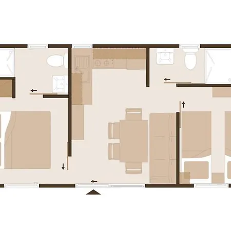 Kamp alanı San Antonio 2 Mobile Homes *